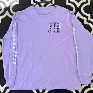 Light purple “Future Vibes” long sleeve